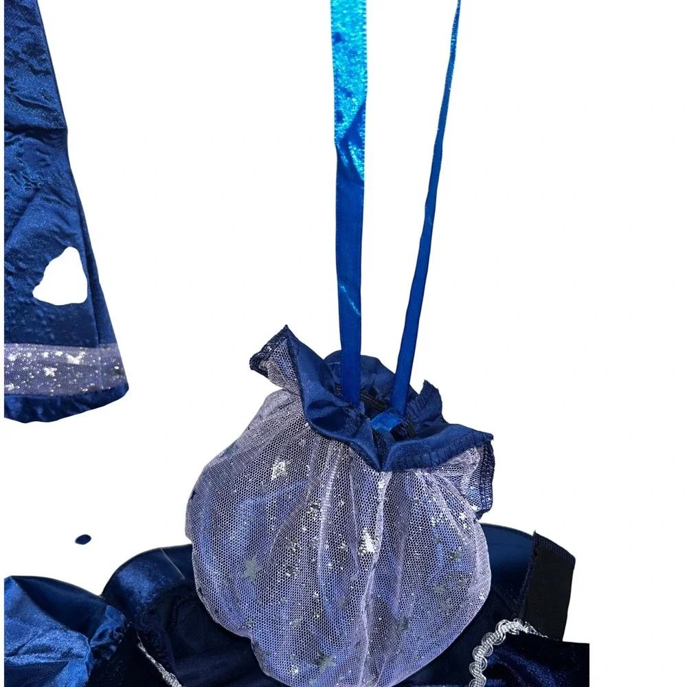 Fairytale Witch Costume Dress with Hat‎ Halloween Cosplay - Party Outfit